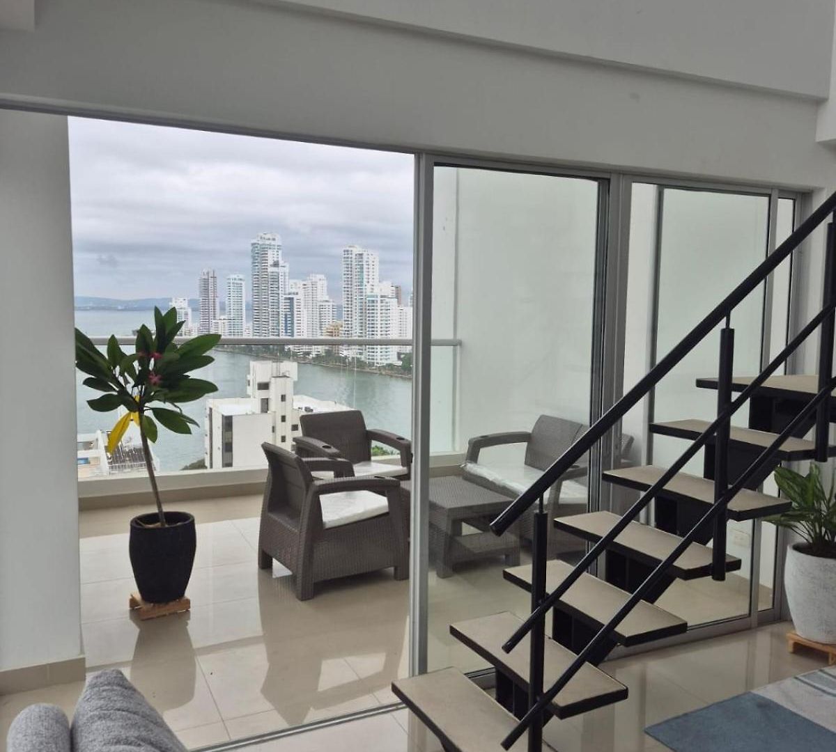 Luxury Duplex Bocagrande With Bay & Ocean Apartamento *