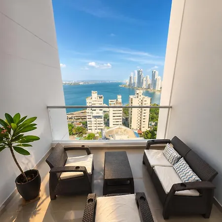 Apartamento Luxury Duplex Bocagrande With Bay & Ocean Cartagena