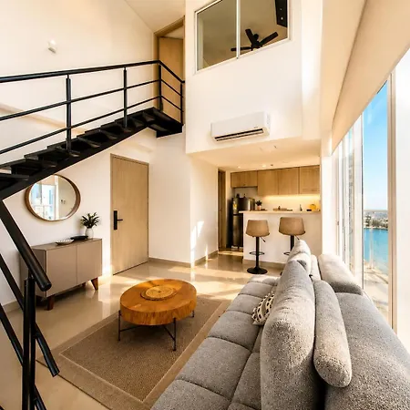 Luxury Duplex Bocagrande With Bay & Ocean Apartamento *