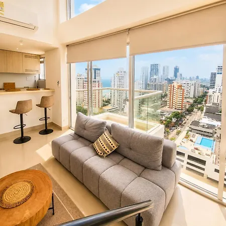 Apartamento Luxury Duplex Bocagrande With Bay & Ocean *