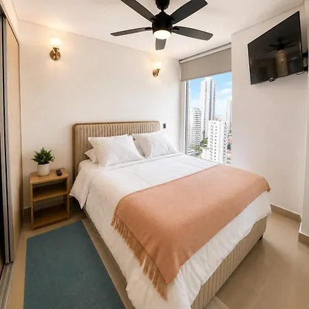 Luxury Duplex Bocagrande With Bay & Ocean Apartamento